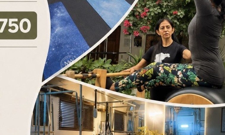 Clase de Pilates en barril